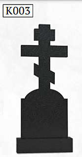 Резной вертикальный памятник K003