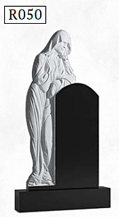 Резной вертикальный памятник R050