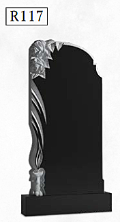 Резной вертикальный памятник R117