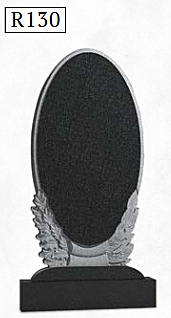 Резной вертикальный памятник R130