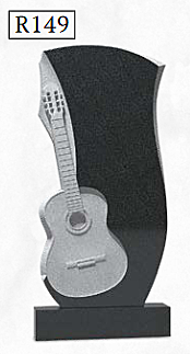 Резной вертикальный памятник R149